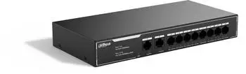 Dahua SG1010LP 10-Port Gigabit PoE Switch, 8x PoE, 65W (DH-SG1010LP)