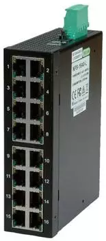 Roline Industrial Fast Ethernet Switch, 16x RJ-45, unmanaged (21.13.1157)