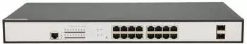Extralink ARES Managed PoE+ Switch 16x Gigabit, 2x SFP, 150W (EX.3807)