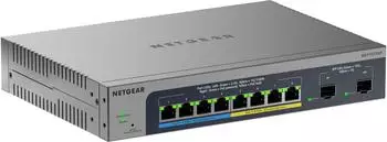 Netgear MS110TXUP Smart Switch 8-Port PoE++ Multi-Gigabit mit 2 SFP+ (MS110TXUP-100EUS)