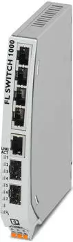 Phoenix Contact FL SWITCH 1005NT-2SFX Industrie-Ethernet-Switch, 7 Ports (1085164)