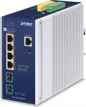 Planet IGS-6325-4UP2X Industrieller L3 Managed Switch 2,5G PoE DIN-Schiene IP30 (IGS-6325-4UP2X)