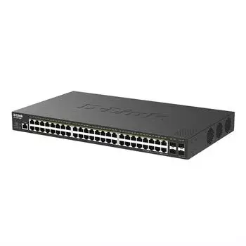 D-Link DGS-1250-52XP/E 52-Port Smart Managed PoE+ Gigabit Switch L3 (DGS-1250-52XP/E)