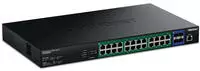 TRENDnet Switch 2.5G PoE++ WebSm 740W 4x10G SFP+ 19" - Switch - 28-Port