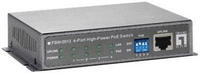 Level One 4-Port High Power PoE Switch