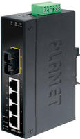 PLANET 4+1 100FX Port Multi-mode Industrial Ethernet Switch