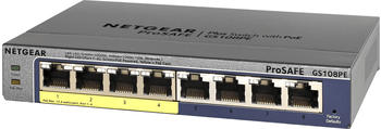 Netgear 8-Port Gigabit Switch (GS108PE)