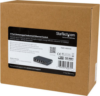StarTech 5-Port Fast Ethernet Switch (IES5102)