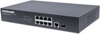 Intellinet 8-Port Fast Ethernet PoE+ Switch (561358)