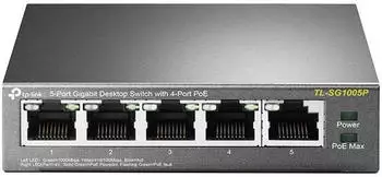 TP-Link 5-Port Gigabit PoE Switch (TL-SG1005P)