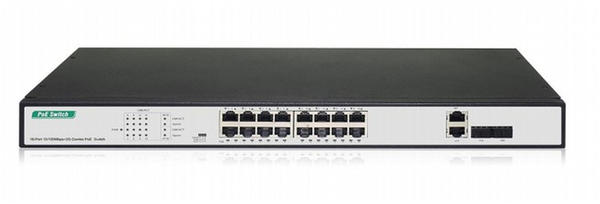 Digitus 16-Port Fast Ethernet PoE Switch (DN-95342)