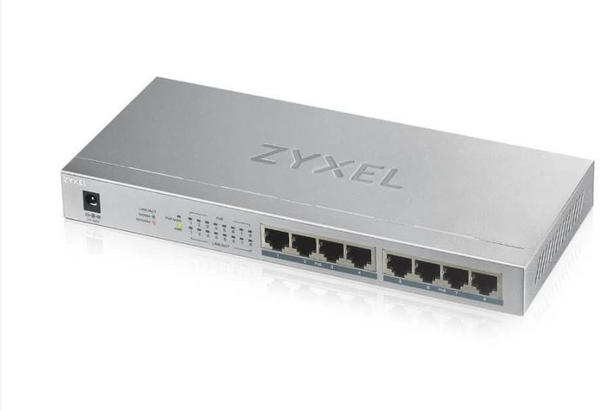 Zyxel 8-Port Gigabit PoE Switch (GS1008HP)