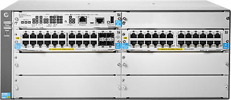 HPE 5406R-44G-PoE+/4SFP v2 zl2 Switch (ohne PSU)
