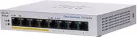 CISCO CBS110-8PP-D-EU, CISCO CBS110 Unmanaged 8-port GE, Partial PoE, Desktop, Ext PS