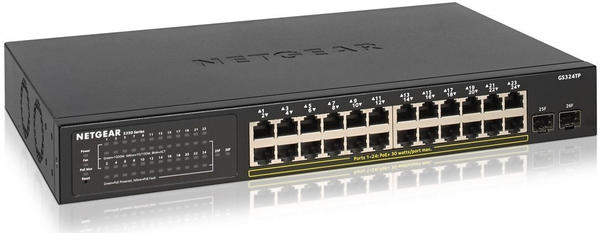 Netgear 24-Port Gigabit PoE+ Switch (GS324TP)