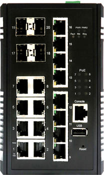Edimax 16-Port Gigabit PoE+ Switch (IGS-5416P)