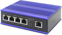 Digitus Industrieller 5-port Gigabit Switch Din Rail Erweiterter Temperature Bereich