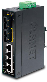 Planet 4+2 Port Fast Ethernet Switch (ISW621TS15)
