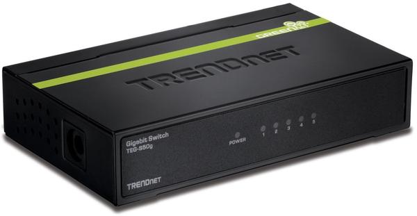 TRENDnet 5-Port Gigabit GREENnet Switch (TEG-S50G)