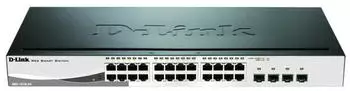 D-Link 24-Port Layer2 Smart Managed Gigabit Switch (DGS-1210-24/E)