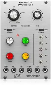 Behringer Oszillator Modul 1004 Legendary 2500 Series Dual Core VCO Modul für Eurorack