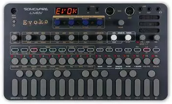 Sonicware LIVEN Evoke Acoustronic Ambient Synthesizer, Granular FX, 4-Spur-Sequencer (LVN-090)