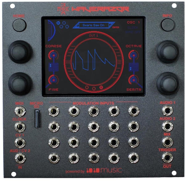 1010music Waverazor Dual Oscillator