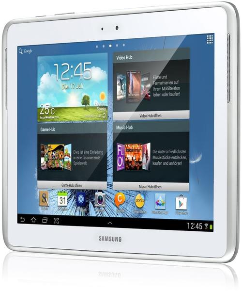 Konnektivität & Bewertungen Samsung Galaxy Note 10.1 weiß