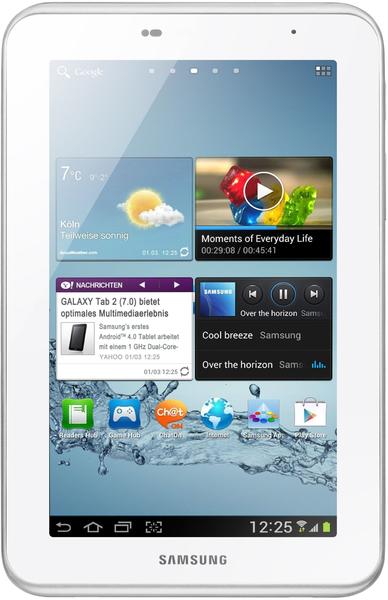 Samsung Galaxy Tab 2 7.0 16GB Wi-Fi weiß