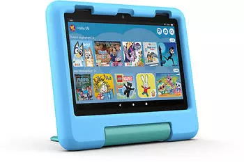 Amazon Fire HD 8 Kids blau (2024) – Kindgerechtes Tablet für grenzenlose Entdeckerfreude