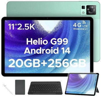 Tablette Android 15 TABWEE W90 - 11" FHD, 24Go RAM, 256Go + 2To Extensible, 4G, Appareil Photo 16MP, 8000mAh - Avec Gemini AI
