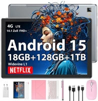 XGODY N05 Pro VIP (2SIM-4GLTE) mit Tastatur, Ledertasche und Ladeger&auml;t Tablet