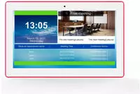 ALLNET Meetingraum RGB LED Tablet 15 Zoll RK3576 Android 16 und NFC/RFID Farbe wei&szlig;