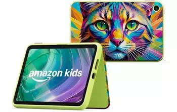 Amazon Kids Tablet 8 Regenbogen-Katze