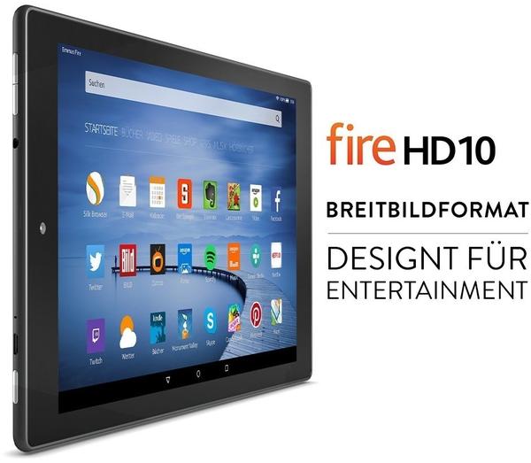 Software & Display Amazon Fire HD 10 32 GB Weiß (mit Spezialangeboten)