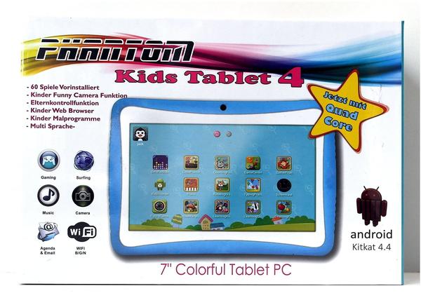 Phantom Kids Tablet 4 7.0 8GB Wi-Fi blau