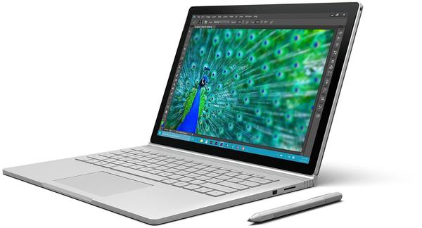 Microsoft Surface Book 13,5 i5 8 GB RAM 256 GB SSD Wi-Fi silber