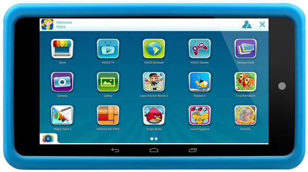 Lenco Superman Kidztab 520 mini 5.0 4GB Wi-Fi blau