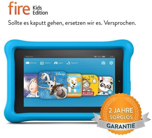  Amazon Fire HD 6 Kids Edition blau