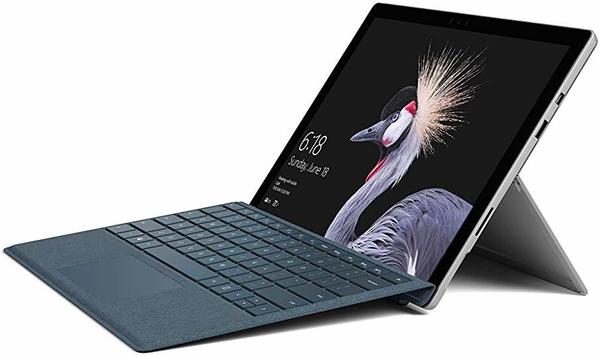 Microsoft Surface Pro 6 Convertible Notebook (31,24 cm/12,3 Zoll, Intel Core m3, 128 GB SSD) grau