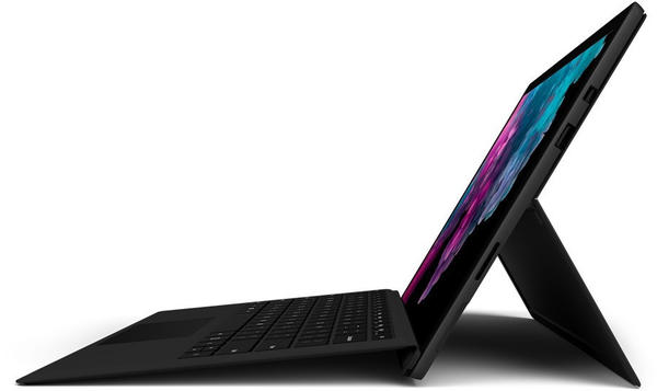 Energiemerkmale & Design Microsoft Surface Pro 6 Black Commercial Core i7-8650U, 8GB RAM, 256