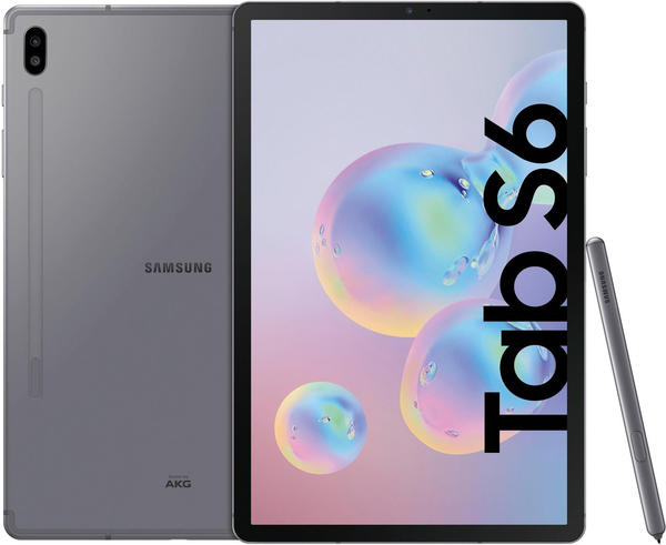 Energiemerkmale & Bewertungen Samsung Galaxy Tab S6 256GB LTE grau