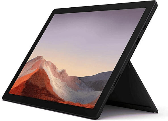 Microsoft Surface Pro 7+ 12.3 i7 16 GB RAM 256 GB Wi-Fi mattschwarz für Unternehmen