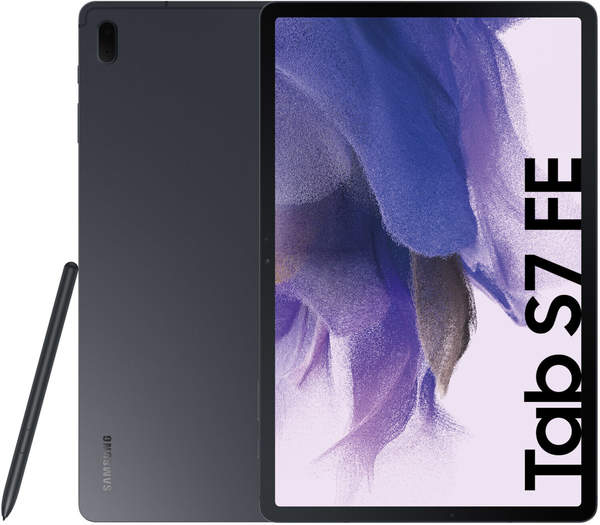 Android-Tablet Display & Ausstattung Samsung Galaxy Tab S7 FE T733N WiFi 64GB mystic black Android 11.0 Tablet
