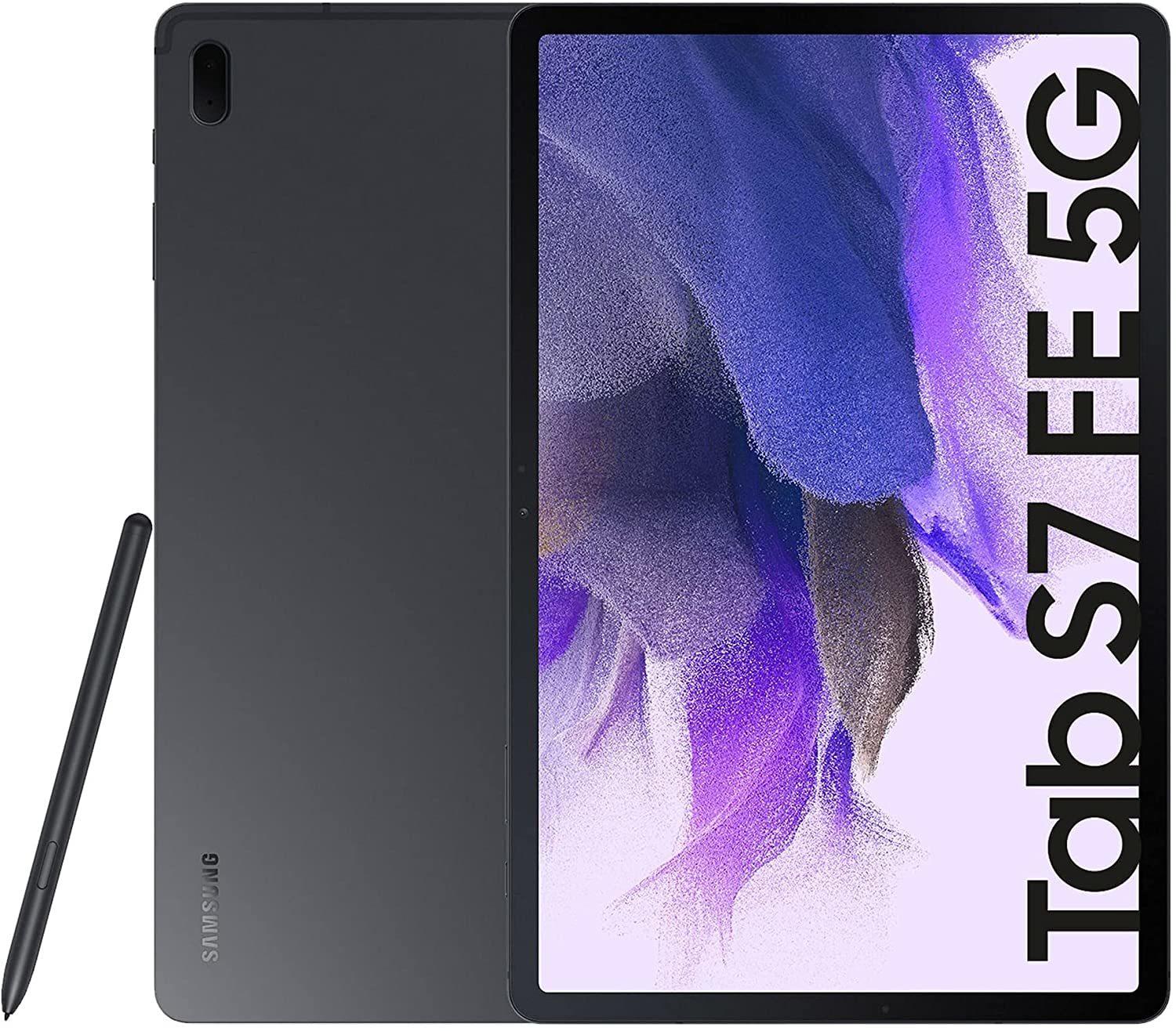 Samsung Tab S7 FE 5G AMOLED Android 10.0 Touchscreen 64GB 16MP Black Test  TOP Angebote ab 538,76 € (Juni 2023)