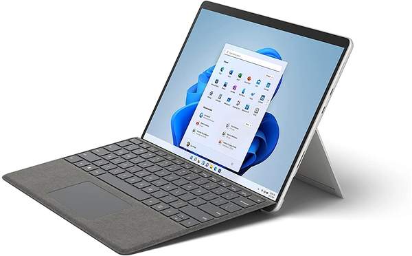 Windows-Tablet Ausstattung & Konnektivität Microsoft Surface Pro 8 i5 16GB/256GB silber