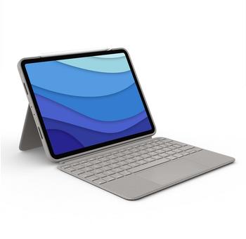 Logitech Combo Touch Tastatur Case für iPad Pro 11" 1-3 Gen US International sand