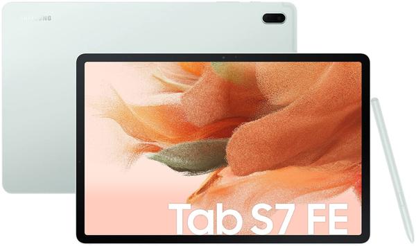 Samsung Galaxy Tab S7 FE SM-T733N 64 GB, 31,5 cm (12.4 Zoll) Qualcomm Snapdragon 4 GB Wi-Fi 6 (802.11ax) Android 11 Grün