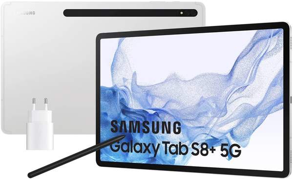 Technische Daten & Energiemerkmale Samsung Galaxy Tab S8+ 256GB 5G silber