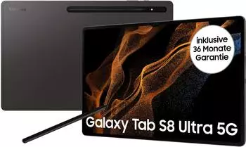 Samsung Galaxy Tab S8 Ultra 512GB WiFi grau